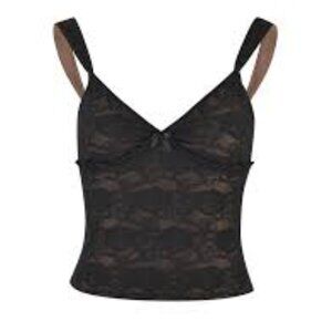 tigermist isadora black lace top